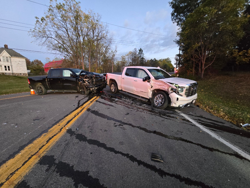 Airbag Deployment in Early Morning Collision in Gorham