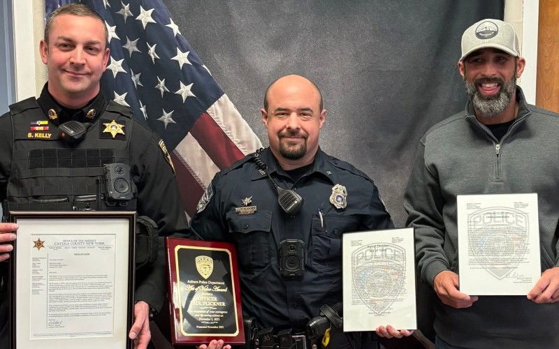 Three Honored For Lifesaving Actions During Auburn House Fire
