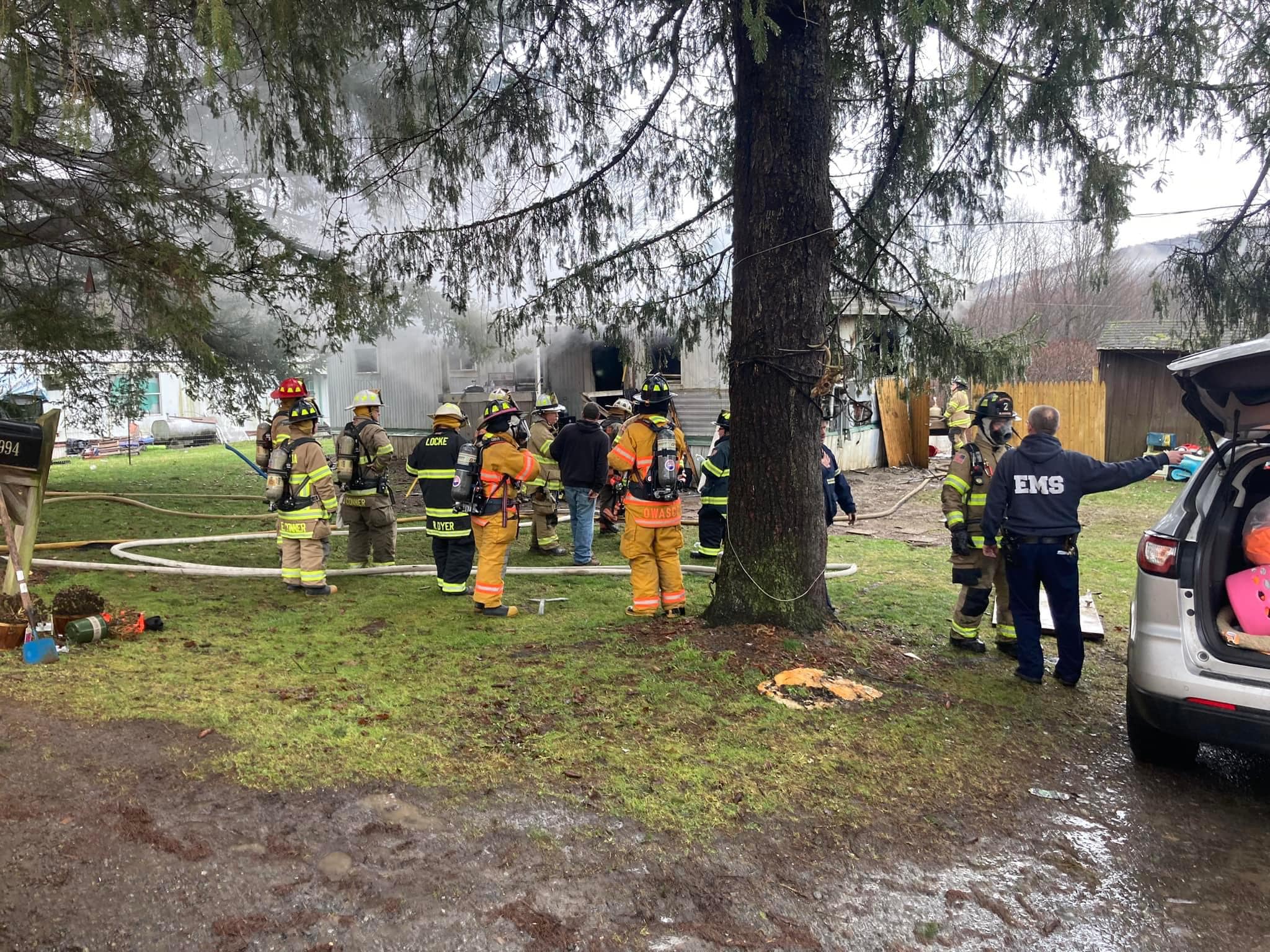Several Pets Lost, Home Severely Damaged in Cayuga County Fire