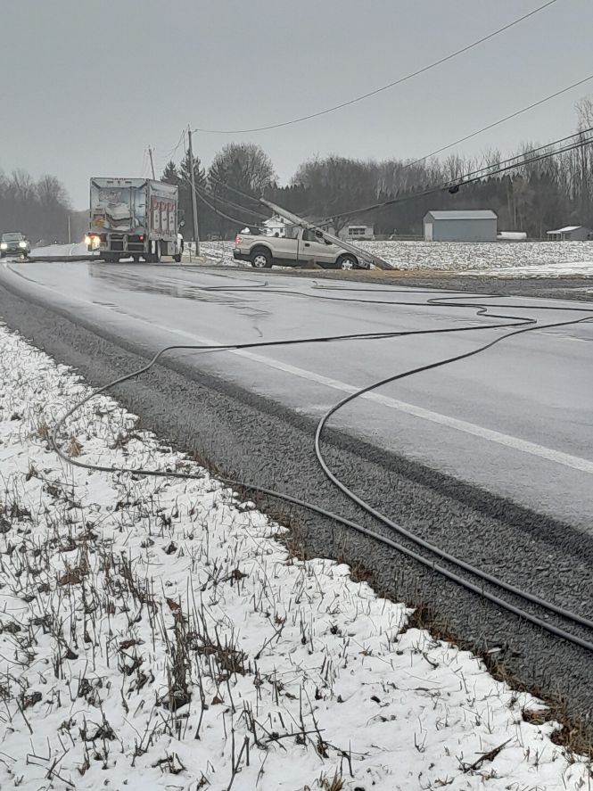 Accident in Ontario County Knocks Out Power to Manchester Customers