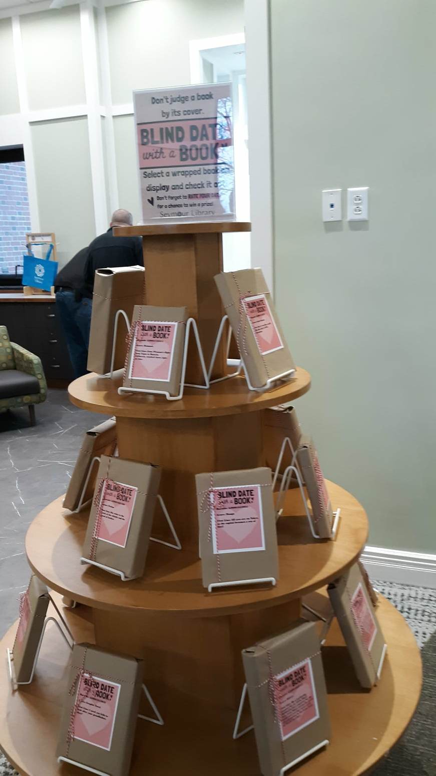 Seymour Library Offering You a Blind Date with a Book