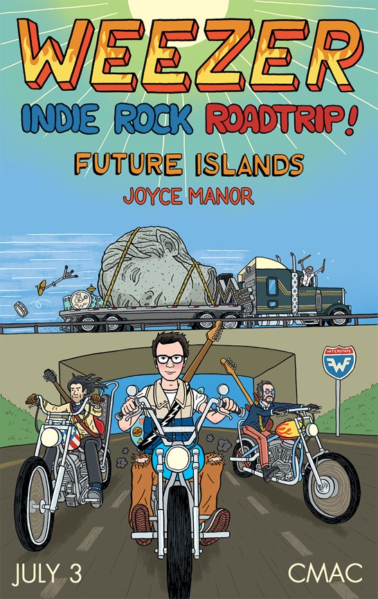 Weezer Brings It’s Indie Rock Road Trip To CMAC