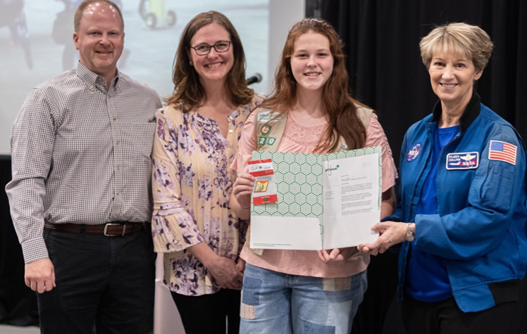 Baldwinsville 8th Grader Over The Moon