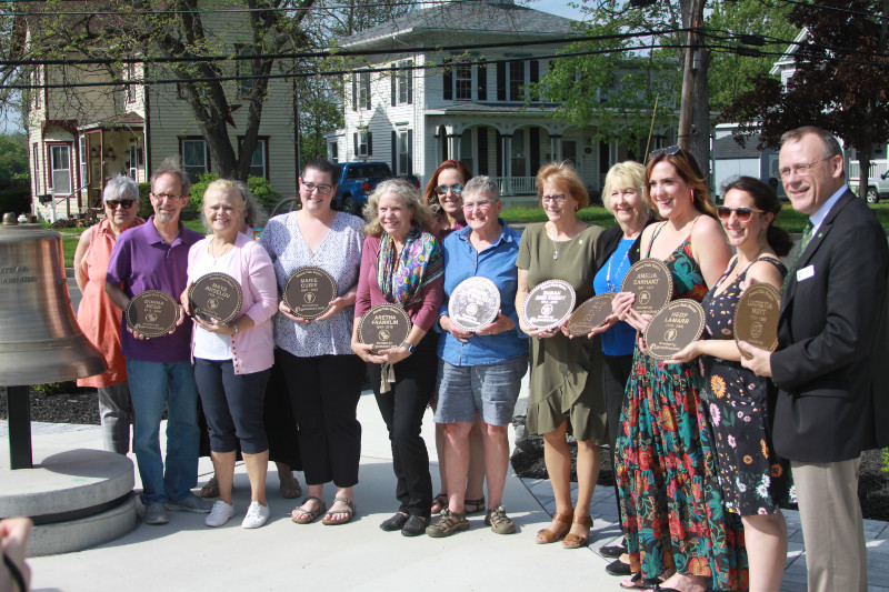 First Women’s Walk of Fame Plaques Unveiled