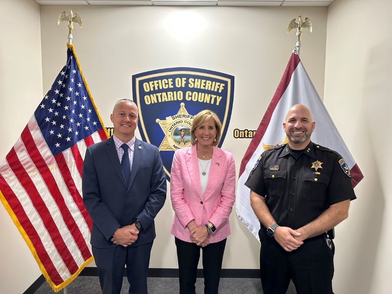 Tenney Meets With Ontario County Sheriff’s Over Crime Uptick