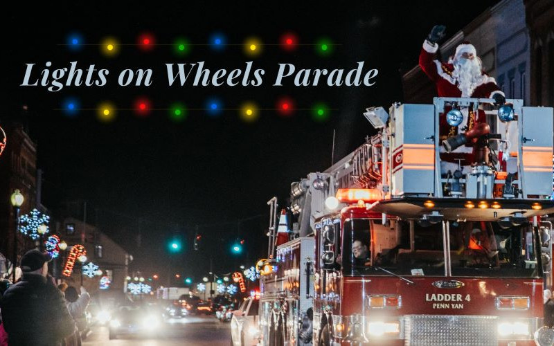 Lights on Wheels Parade Returns to Penn Yan Friday