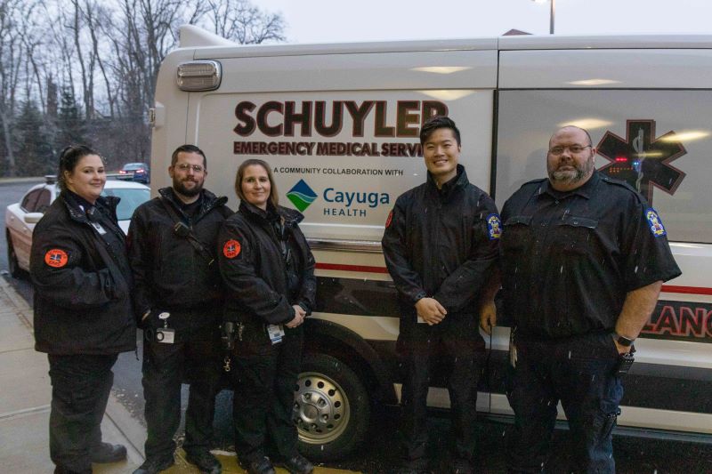 Cayuga Health Looks Back on Year One of Schuyler EMS
