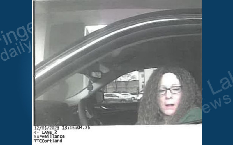 Search Is On for Tompkins County Car Thief