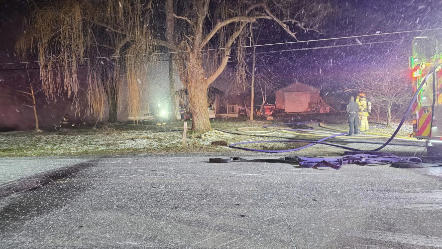 Cayuga, Tompkins Fire Depts. Called to Battle Wednesday House Fire
