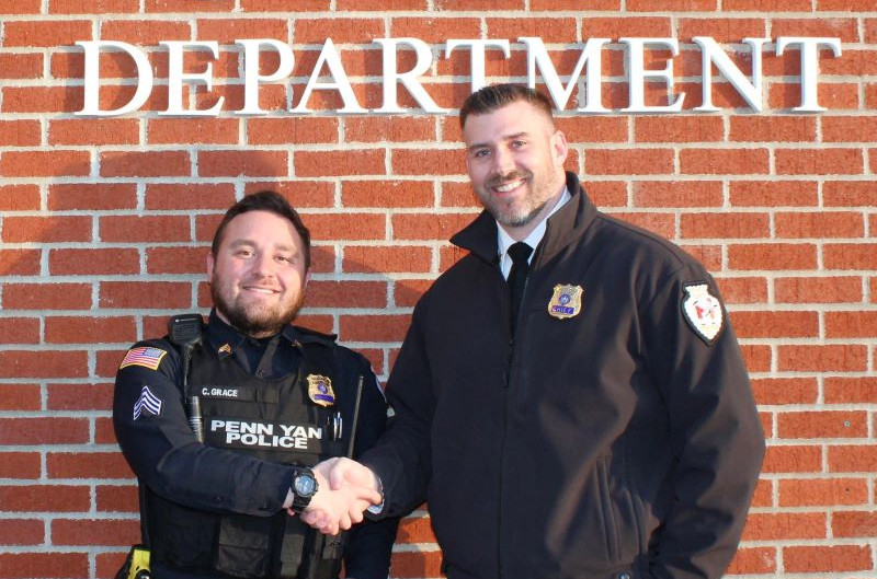 Penn Yan Native Promoted to Sgt. With Police Department