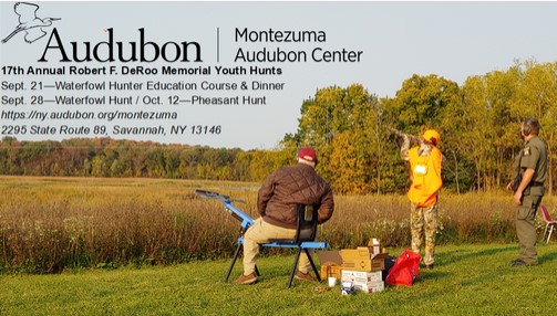 Montezuma Audubon Center to Host Youth Hunts