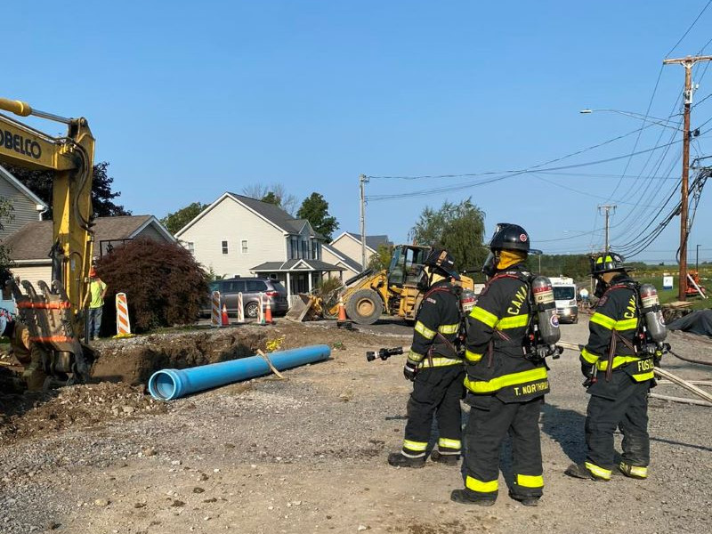 Homes Evacuated in Canandaigua After Workers Strike Gas Line