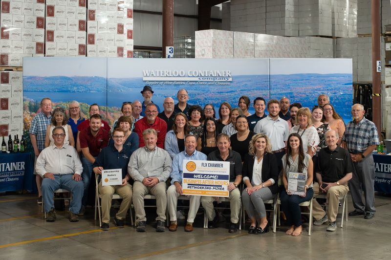 Waterloo Container Hosts FLX Chamber’s August Mixer