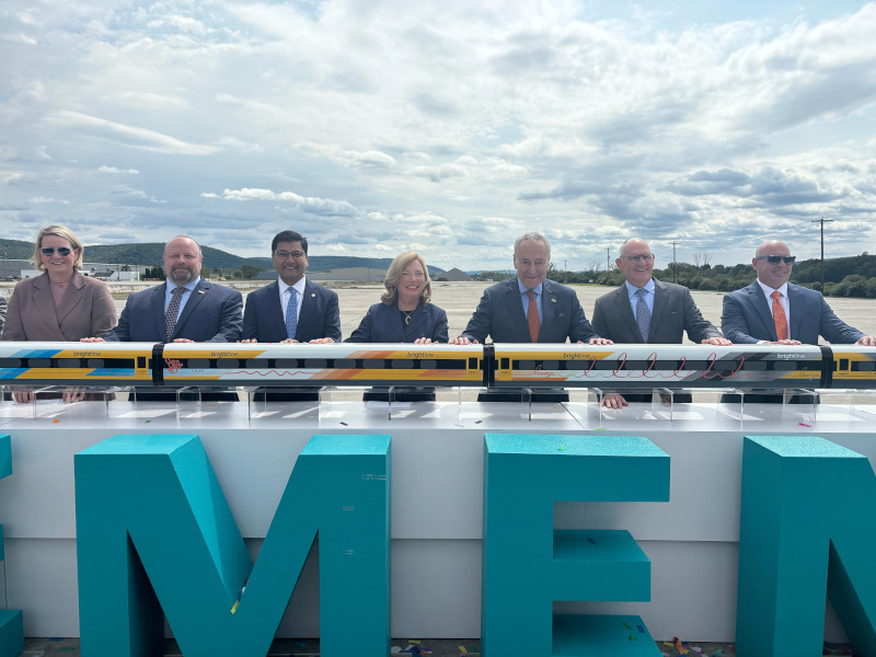 Sen. Schumer: High-Speed Rail Facility Coming to Horseheads