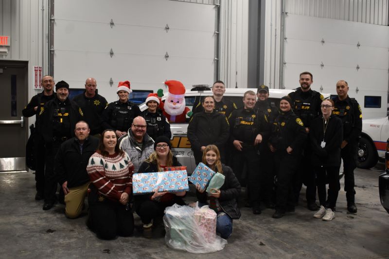 Yates County Law Enforcement Spreads Holiday Cheer to Area Kids