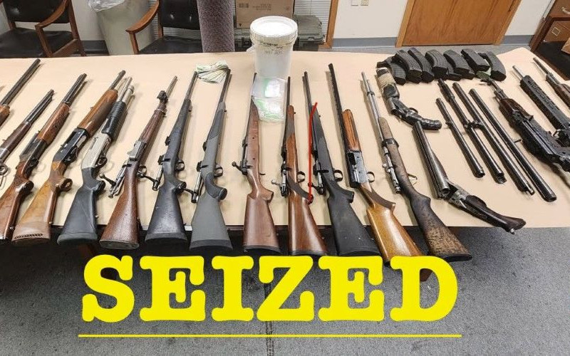Weapons, Drugs Seized from Southern Tier Home