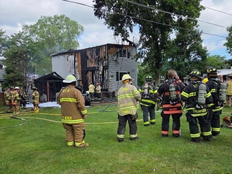 Four Homes Impacted by Major Fire Near Honeoye Lake