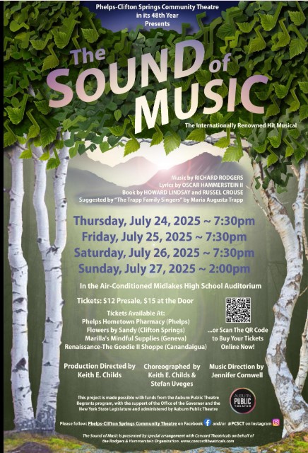 FLX MORNING PODCAST – Phelps-Clifton Springs Community Theater