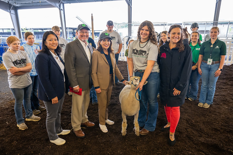Improvements to Ag Facilities Highlight Day 1 at NYS Fair