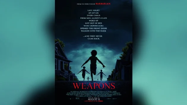 ‘Weapons’ shoots to #1 at the box office; ‘Freakier Friday’ in at #2
