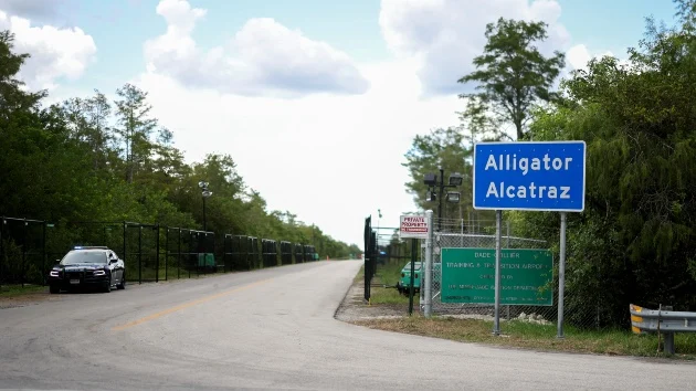 Judge to consider halting operations at ‘Alligator Alcatraz’ over environmental concerns