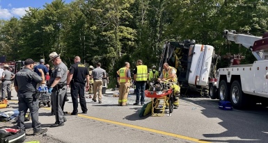 UPDATE: 5 Killed, Multiple People Injured in Thruway Bus Crash