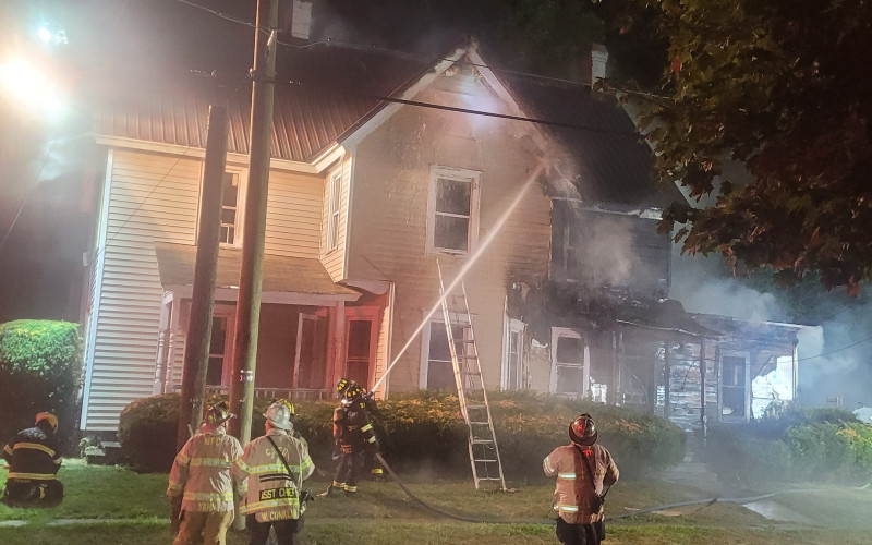 Overnight Fire Damages Clifton Springs Duplex