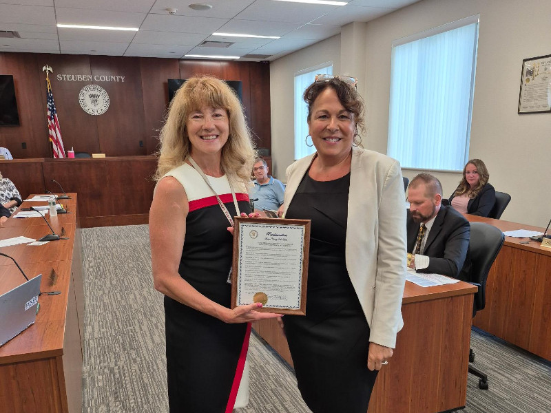 Steuben Co. Commemorates the 60th Anniversary of Pro Action of Steuben and Yates