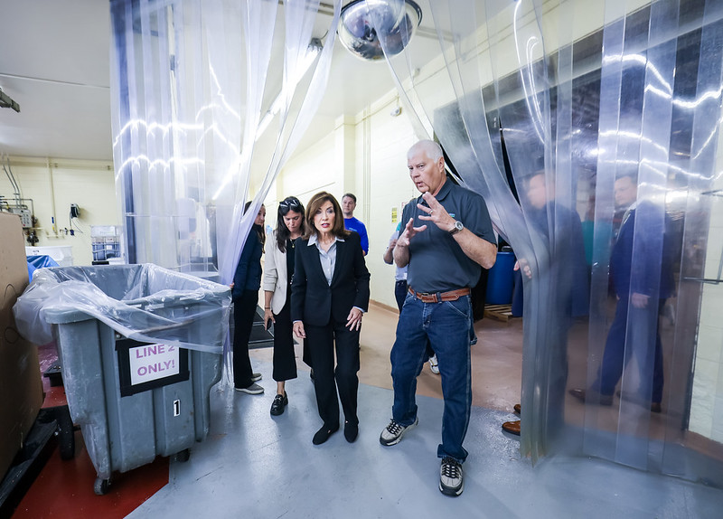 Governor Visits Cayuga County Factory Following Immigration Raid