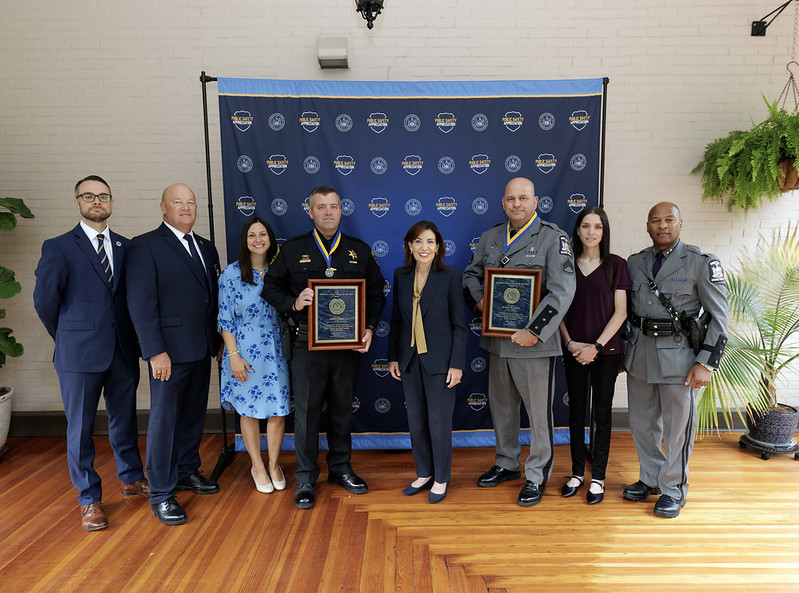 Two Police Officers Awarded NYSP Medal of Honor