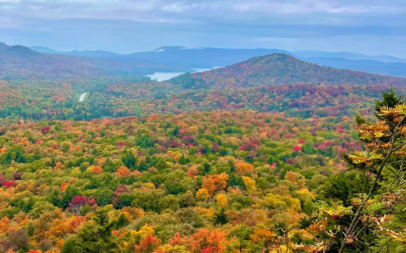Near Peak-Foliage in Watkins Glen