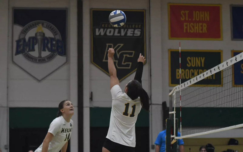 Keuka College Volleyball Falls to Geneseo; Scott Reaches Career Milestone