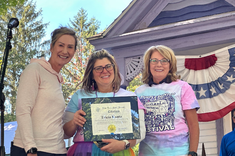 Palmyra’s Purple Painted Lady Awarded Senate Commendation