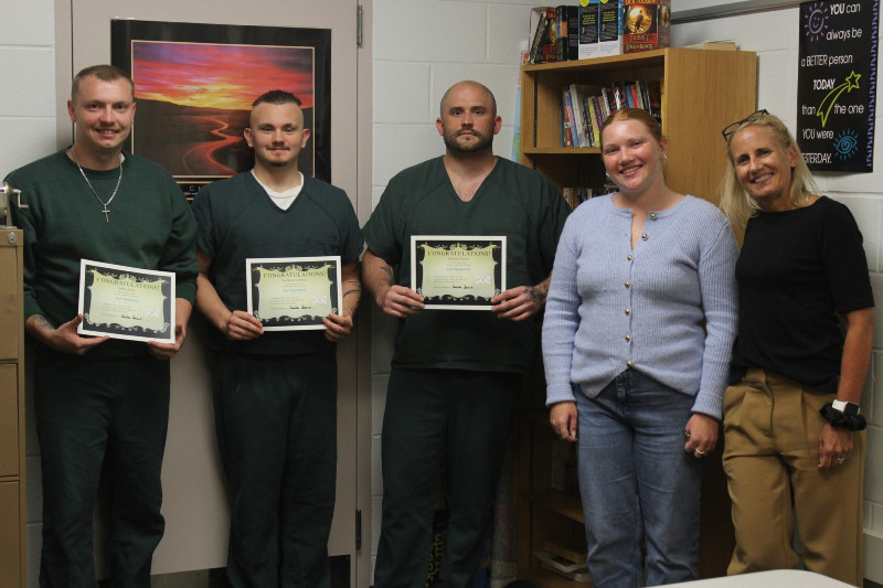 Steuben County Jail Inmates Graduate Anger Management Program