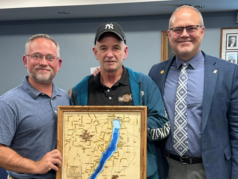 Canandaigua Honors Jeff Winner for 50 Years of Service at Onanda Park