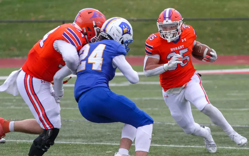 Hobart Football Crushes Hilbert 63-6