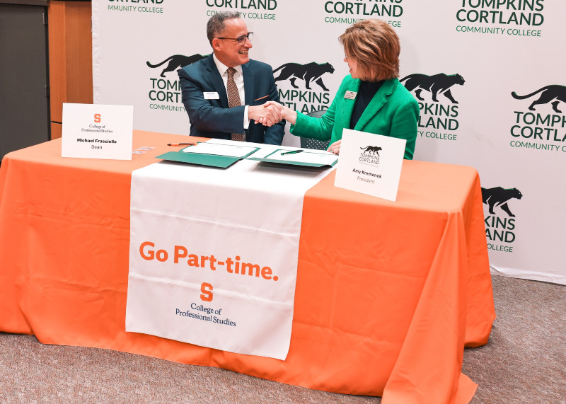 TC3 and Syracuse University Announce New Transfer Agreement