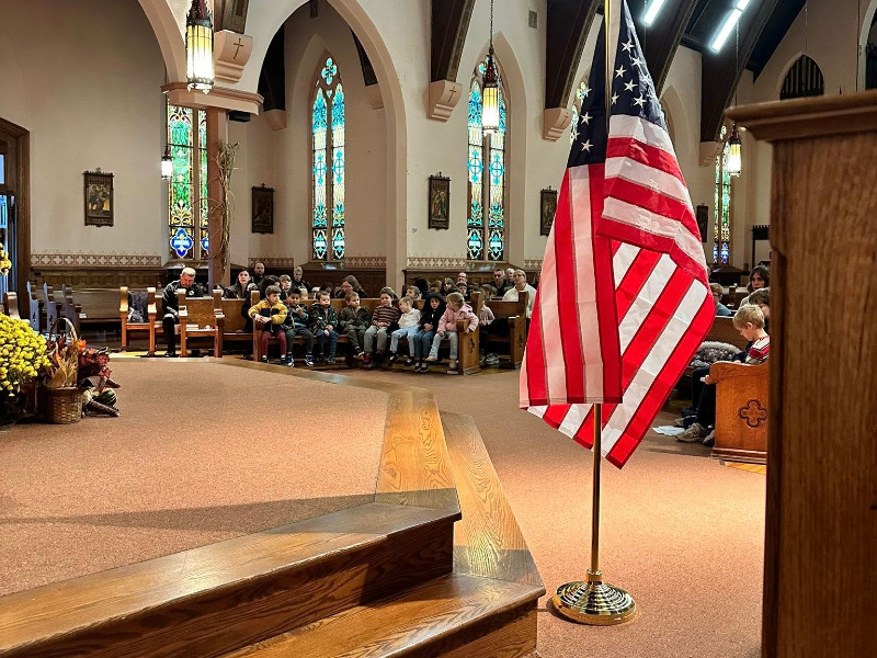 Penn Yan’s St. Michael’s School Honors Veterans