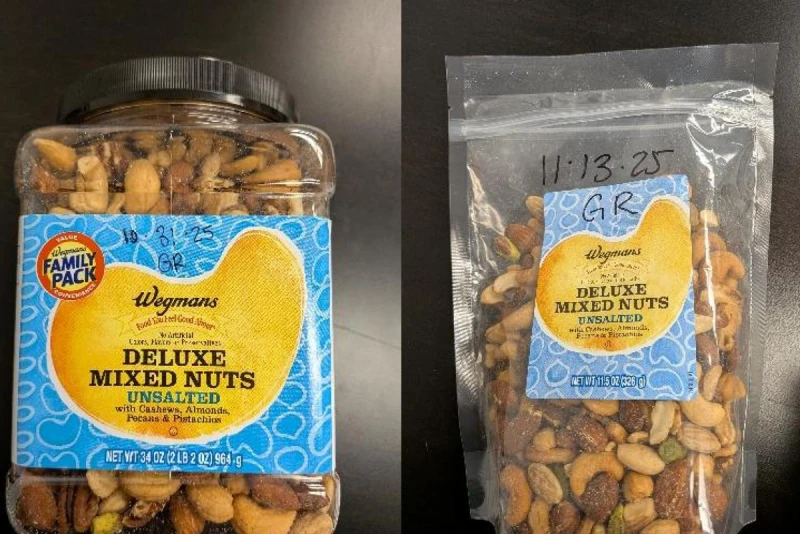 Wegmans Issues Recall for Two Mixed Nut Products