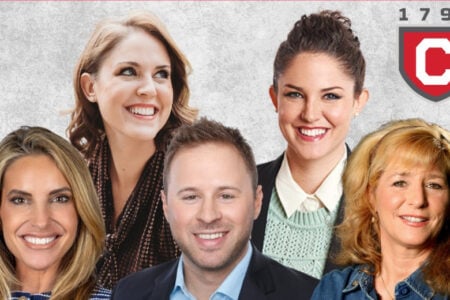 Five smiling individuals (four women, one man) in headshots with a Colgate 'C' logo.